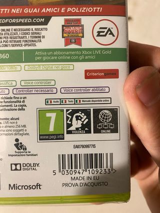 Need For Speed Most Wanted Xbox Limited Edition