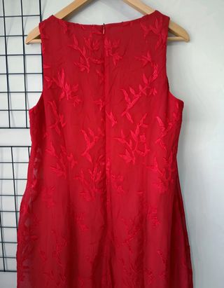 Vestido Largo Fiesta Cóctel Rojo