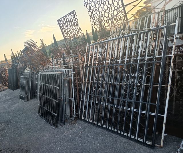 Rejas de hierro macizo