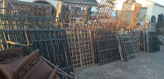 Rejas de hierro macizo