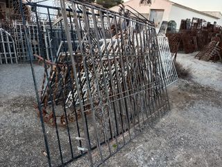 Rejas de hierro macizo