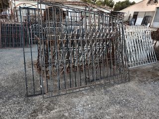 Rejas de hierro macizo