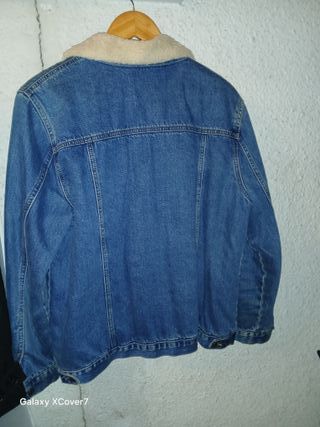 Chaqueta vaquera mujer GREEN COAST borreguito XL