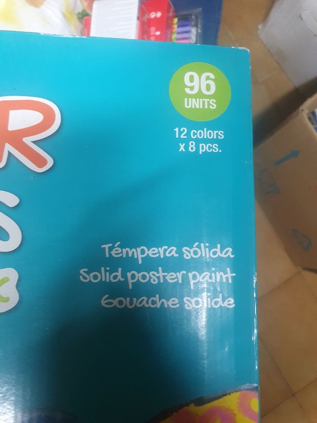 Set de 96 Pinturas Color Sticks