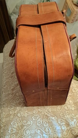Bolso de viaje de cuero Marroquí