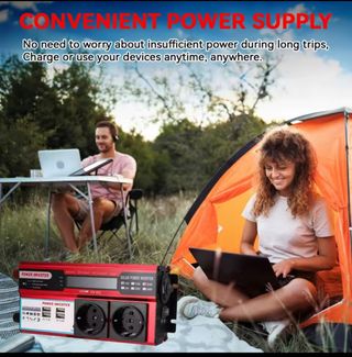 Power inverter. Inversor corriente de 12v a 220