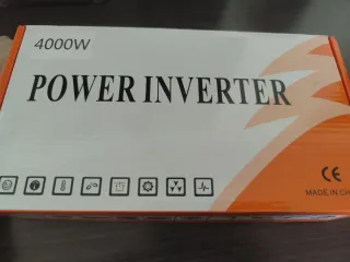 Power inverter. Inversor corriente de 12v a 220