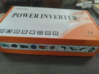 Power inverter. Inversor corriente de 12v a 220