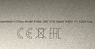 Chasis MacBook Air 13” 2017 A1466 Completo origina