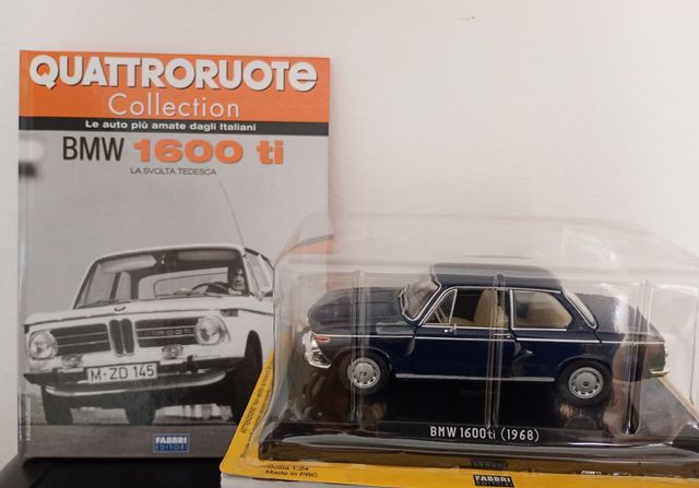 BMW 1600ti 1968 Scala 1:24 Quattroruote