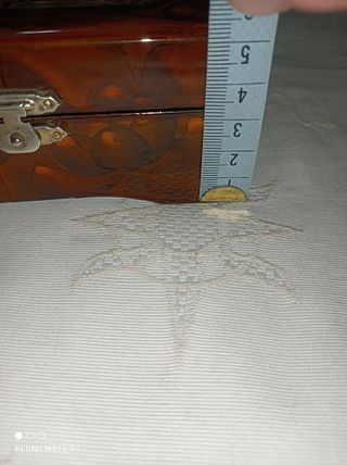 Precioso joyero pequeño con diseño oriental