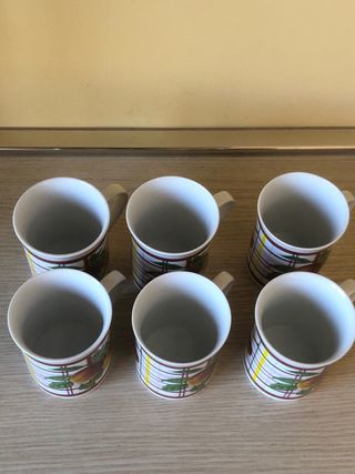 Tazze vintage fantasia frutta