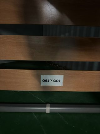 Somier BODYFLEX madera y metal 105x190