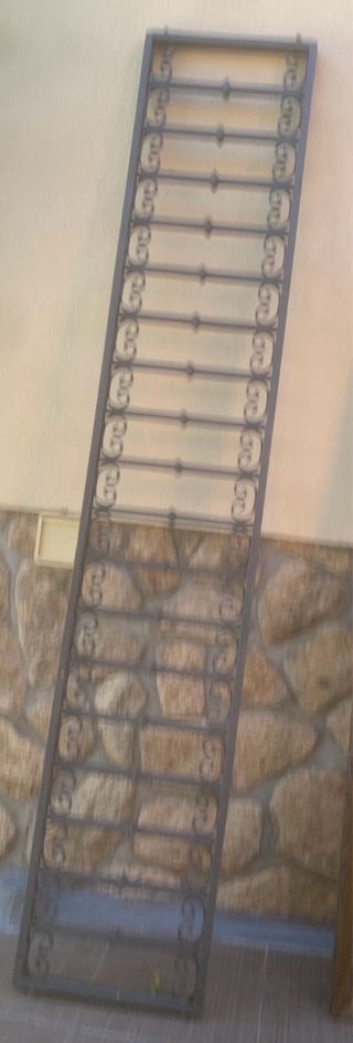 Reja antigua de forja para vallas (2 unidades ig)