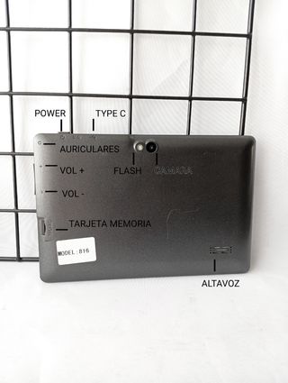 Tablet MedisaluD 816 7 Android 5.0 1GB+8GB Gris