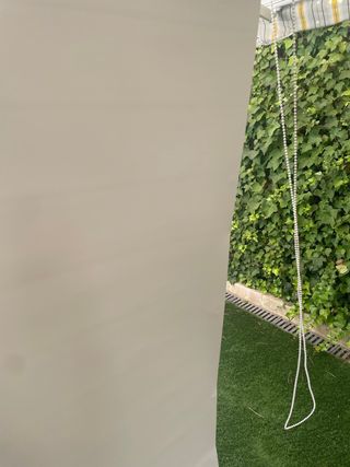 Estor enrollable opaco blanco