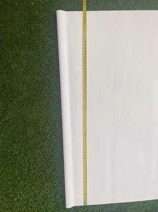 Estor enrollable opaco blanco