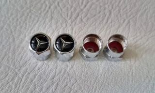 Tapones Estrella Mercedes para Neumaticos Llantas 