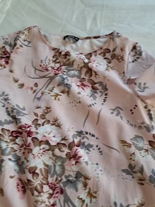 Vestito corto Shein floreale rosa taglia M