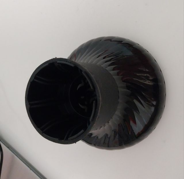 Difusor de Secador Pelo Negro. Nuevo
