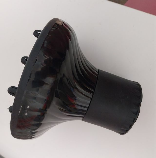 Difusor de Secador Pelo Negro. Nuevo