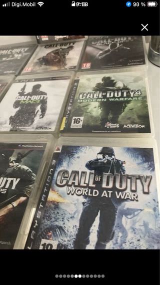 Colección completa Call of Duty PS3
