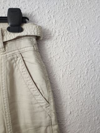 Pantalón Mango Beige Talla XS