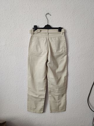 Pantalón Mango Beige Talla XS