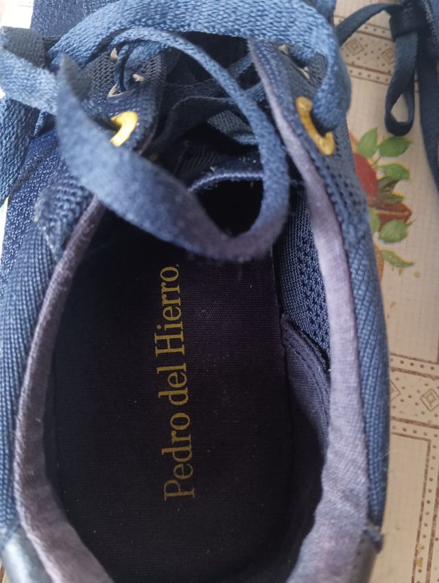 Zapatillas Pedro del Hierro azul