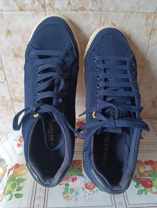 Zapatillas Pedro del Hierro azul