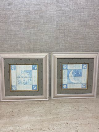 Juego de 4 Cuadros Decorativos