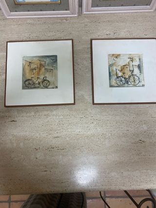 Juego de 4 Cuadros Decorativos