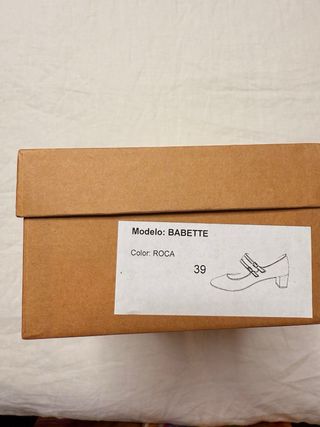 Zapatos Patsy Babette Rosa T 39