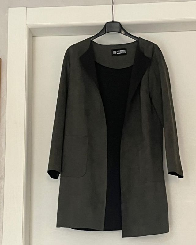 Blazer verde oliva taglia unica