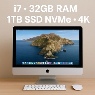 Ordenador iMac 21,5” Retina 4K 32GB RAM / 1TB SSD