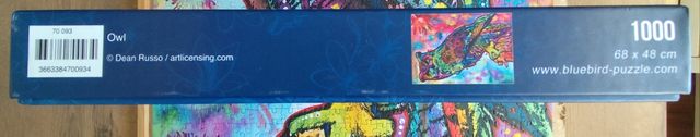 Puzzle Bluebird Owl 1000 piezas