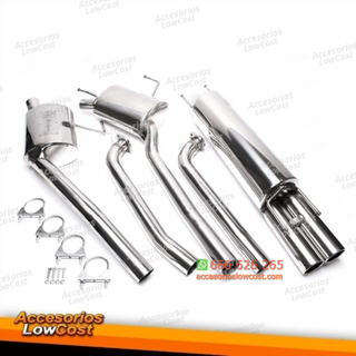 Sistema de escape TA Technix de acero inoxidable