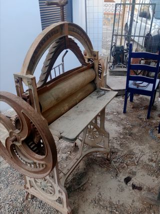 Máquina de panadero antigua