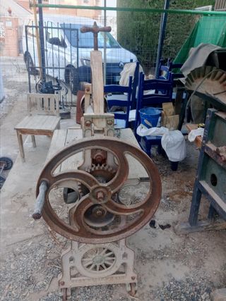 Máquina de panadero antigua