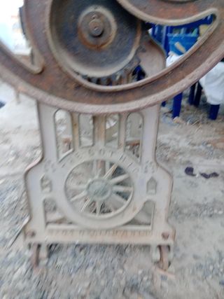 Máquina de panadero antigua