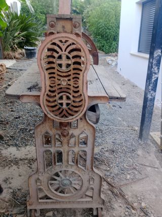 Máquina de panadero antigua