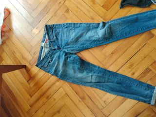 Pantalón vaquero mujer azul