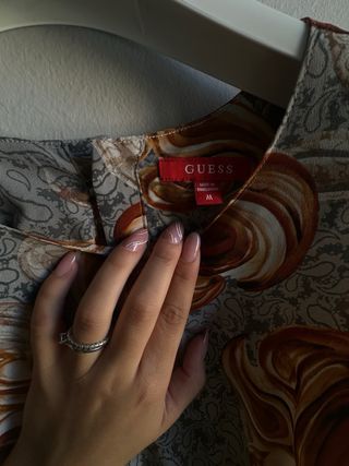 Vestitino Guess Beige/Marrone Taglia M