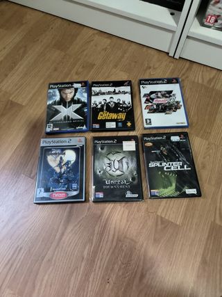 Pack 6 Juegos PS2: Getaway, MotoGP 07, Splinter Ce