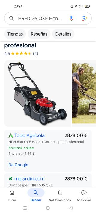 Cortacésped Honda Profesional 536