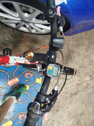 Bicicleta infantil y patinete