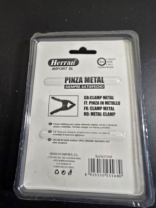 Juego 5 Pinzas Metálicas Industriales 2/4