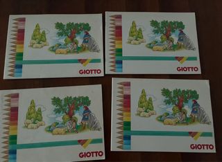 4 Album Vintage Giotto
