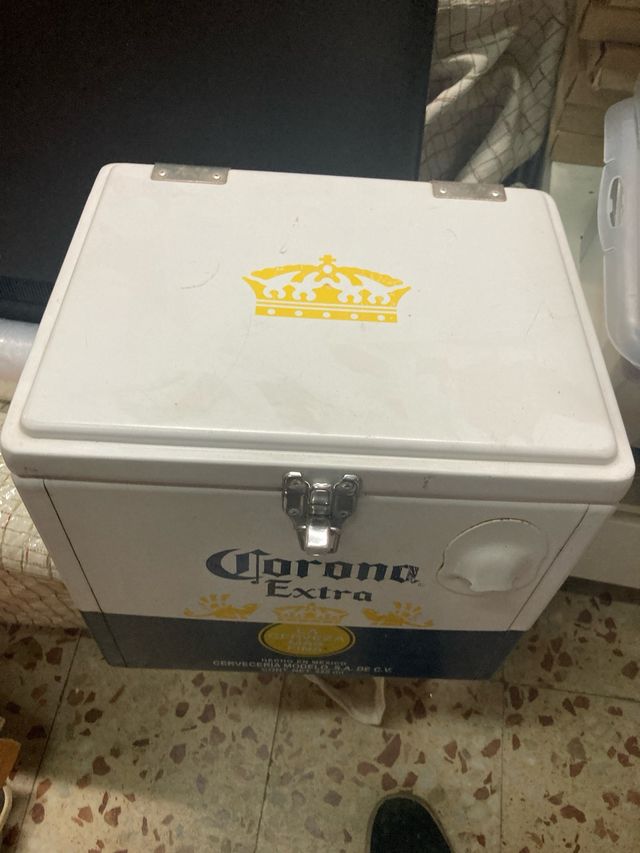 Nevera Metálica Corona Extra Coleccionistas