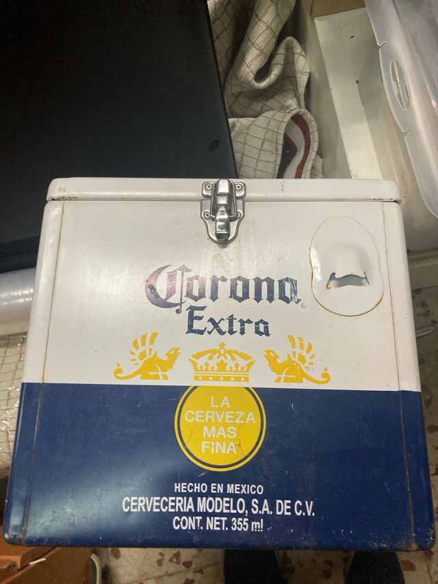 Nevera Metálica Corona Extra Coleccionistas